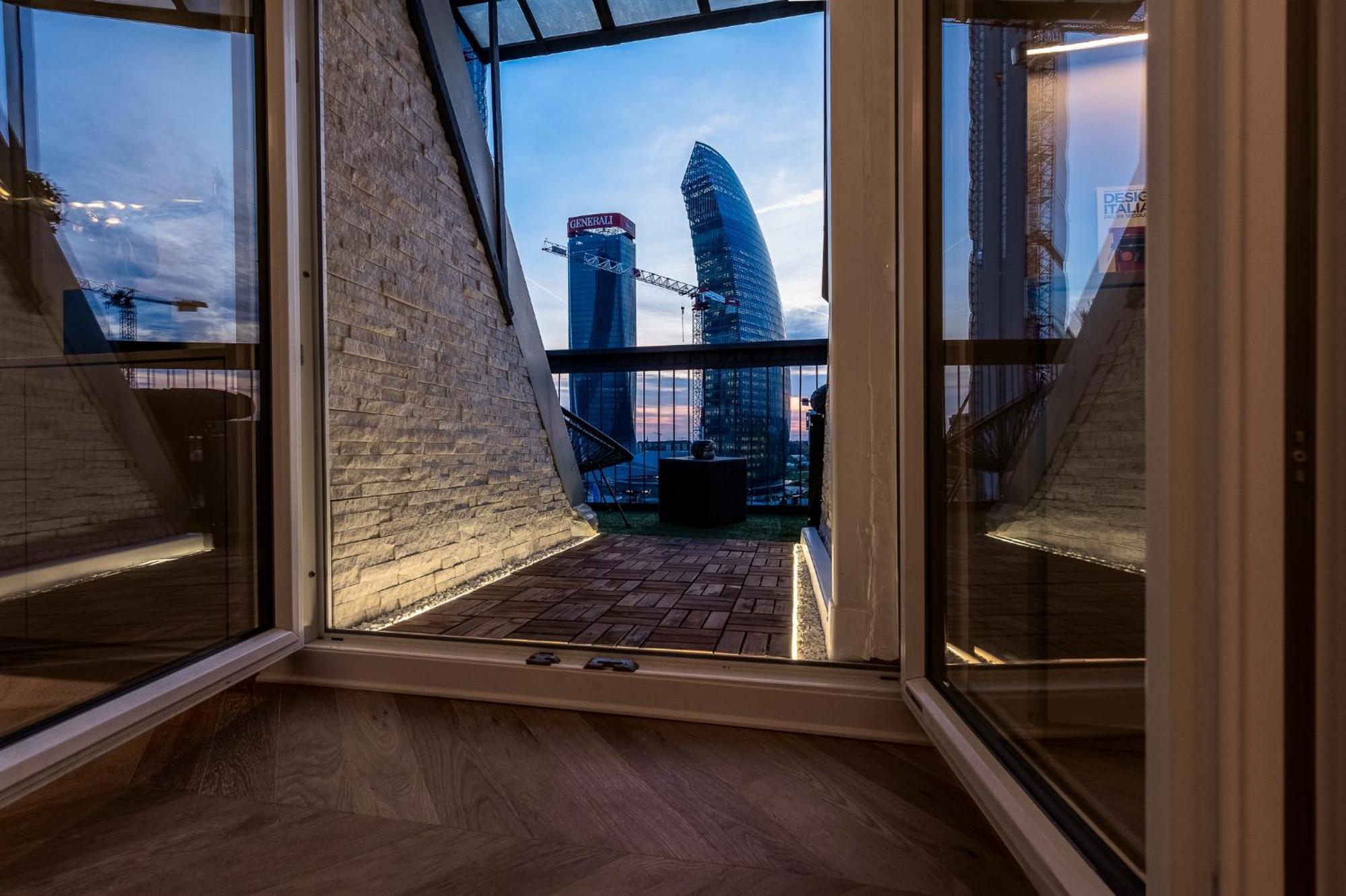 Luxury Skyview Suite - Citylife Apartment - Mico Milano Eksteriør billede