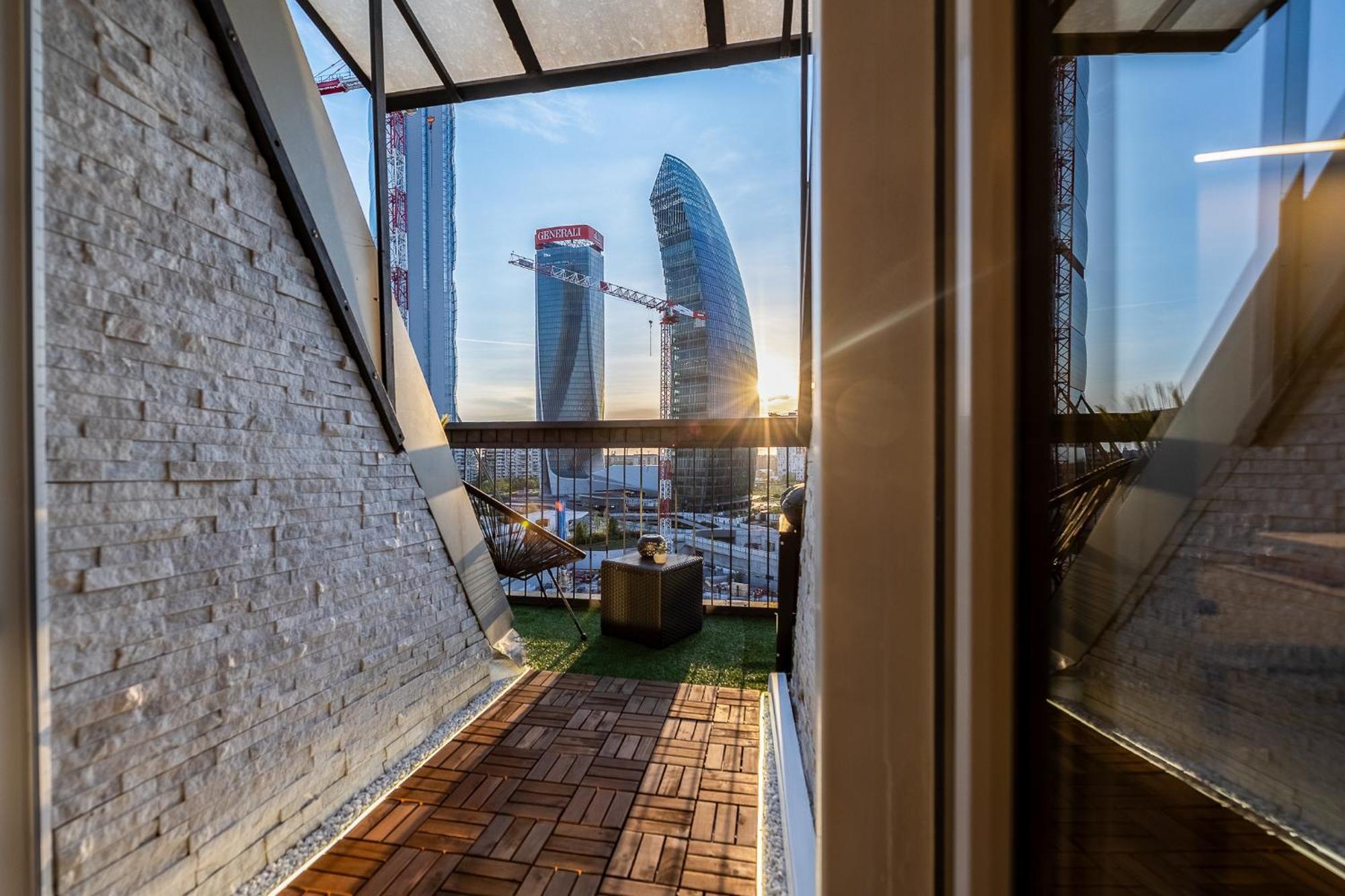 Luxury Skyview Suite - Citylife Apartment - Mico Milano Eksteriør billede