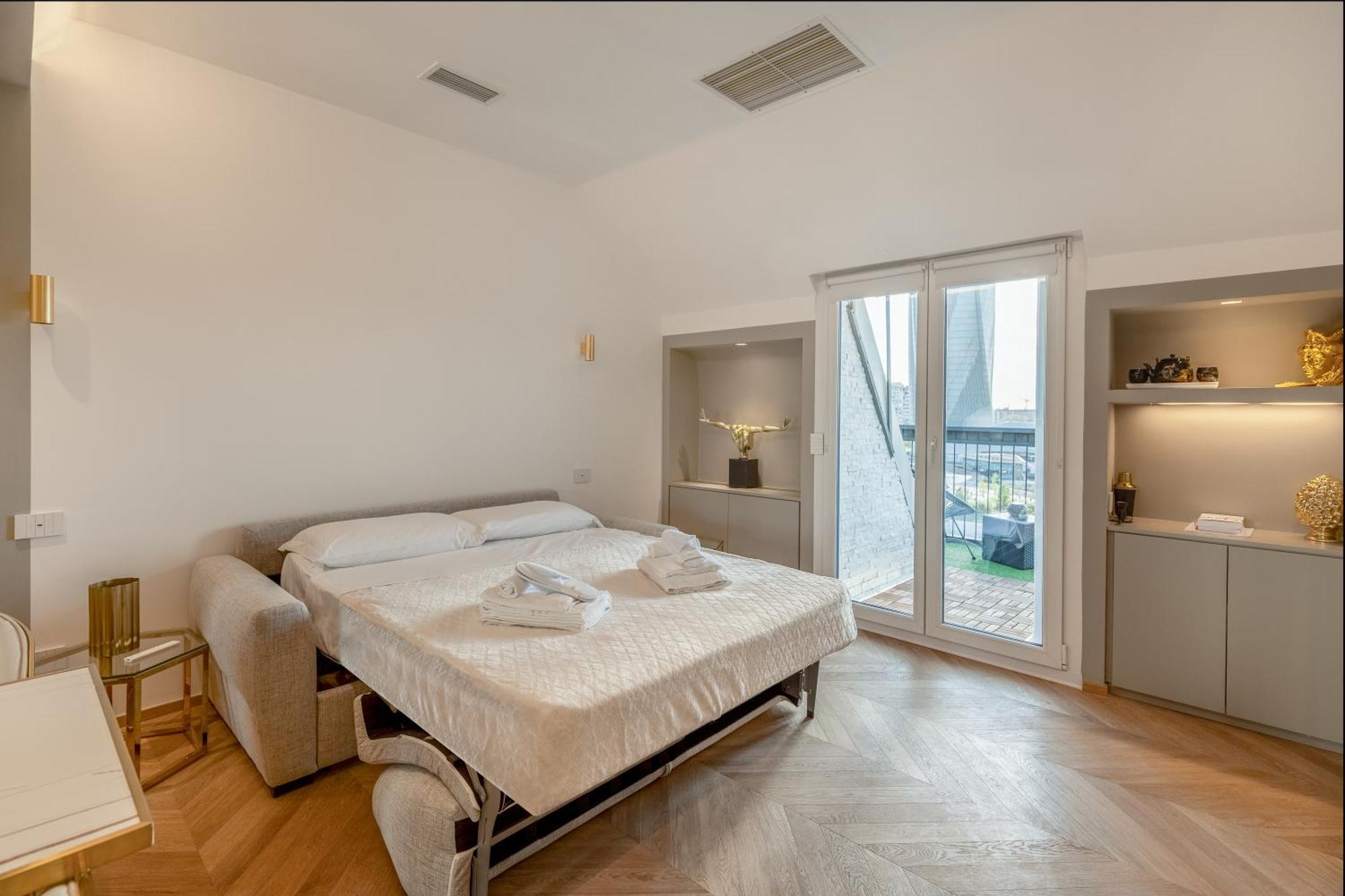 Luxury Skyview Suite - Citylife Apartment - Mico Milano Eksteriør billede